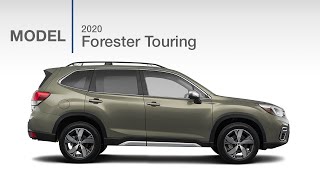 2020 Subaru Forester Touring  Model Review [upl. by Bibbye100]