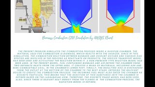 ANSYS FLUENT Training Biomass Combustion CFD Simulation by ANSYS Fluent [upl. by Tnairb289]