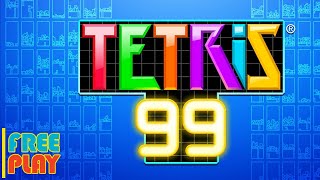 Tetris 99 • Free Play [upl. by Halilahk]