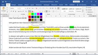 Schriftformate Grundlagen  Microsoft Word 2019 [upl. by Swisher217]