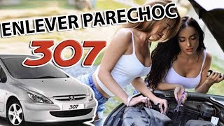 Enlever parechoc Peugeot 307 [upl. by Atsirhcal583]