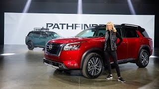 2022 Nissan Pathfinder LIVE Walkaround amp Review [upl. by Eniluap]