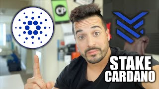 How To Easily Stake Cardano ADA  Yoroi Wallet Tutorial [upl. by Quitt372]