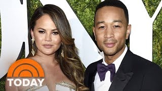 John Legends Tearful Tribute to Chrissy Teigen  Glamour WOTY 2018 [upl. by Ragan306]