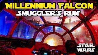 Star Wars Millennium Falcon Smugglers Run FULL ON RIDE POV Galaxys Edge [upl. by Meil]