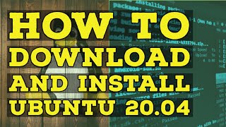 How to download amp Install Ubuntu 2004 LTS  VMware [upl. by Htrowslle]