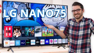 LG NANO75 2021 TV Review  Disappointing NanoCell TV [upl. by Krissie]