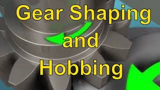 Gear Shaping and Hobbing [upl. by Annaxor]