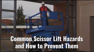 Scissor Lift Safety Tips [upl. by Aneel]