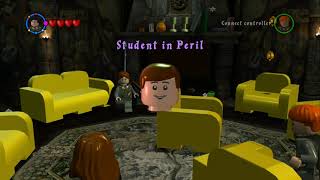 LEGO Harry Potter Years 14  Hogwarts Overworld 100 Guide 1  All 4 House Dormitories [upl. by Eciruam]