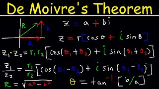 Complex Numbers In Polar  De Moivres Theorem [upl. by Lennard787]