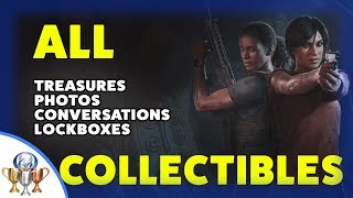 Uncharted The Lost Legacy  All Collectibles Treasures Photos Optional Conversations amp Lockboxes [upl. by Amalita176]