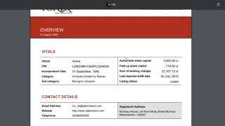 How to download company pdf report and what it includes [upl. by Ahsilem462]