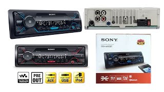 Sony dsxA410bt  sony car stereo  sony car music system  sony car music system bluetooth connect [upl. by Enaile264]