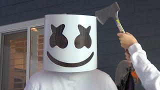 Whats inside Marshmello Helmet [upl. by Noirad]