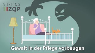 Gewalt in der Pflege vorbeugen  ZQPErklärfilm [upl. by Asik155]