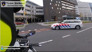 Ambulancebegeleiding Haga zkh loc Leyweg DH naar Erasmus MC Rotterdam 12112015 [upl. by Demaggio]