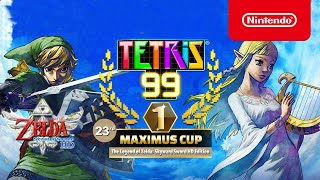 Tetris® 99  23rd MAXIMUS CUP Gameplay Trailer  Nintendo Switch [upl. by Seedman]