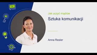 Anna Resler Sztuka komunikacji [upl. by Willin254]