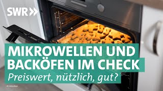 Backöfen und Mikrowelle  Preiswert nützlich gut SWR [upl. by Doralynne]