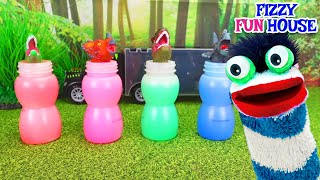 Fizzy Helps Finding Dinosaurs  Fun Video for Kids [upl. by Raynard]