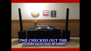 We Checked the Turbosound IP1000 [upl. by Refinnaj]