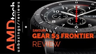 Samsung Gear S3 Frontier LTE Review The Ultimate Smartwatch [upl. by Netsrek903]