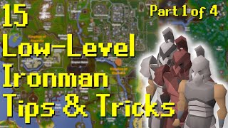 15 Oldschool Runescape Ironman Tips amp Tricks  1 [upl. by Weight]