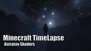 Timelapse Shaders Minecraft  AstraLex Shaders [upl. by Ahseket]