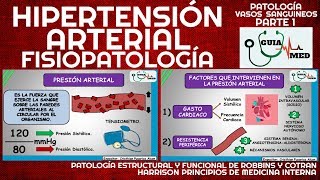 HIPERTENSIÓN ARTERIAL HARRRISON  GuiaMed [upl. by Xad]