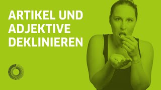 Artikel und Adjektivdeklination deklinieren auf Deutsch – Learn German with Ida  24h Deutsch 2020 [upl. by Judas]