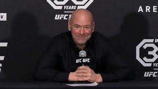 Dana White PostFight Press Conference  UFC 296 [upl. by Moreen]