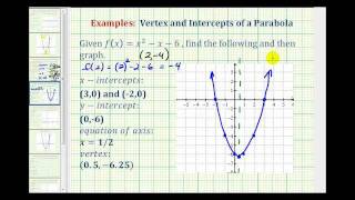 Ex1 Graph a Quadratic Function in General Form [upl. by Icken55]