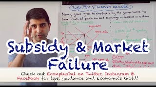 Y1 30 Subsidy and Market Failure [upl. by Leay]