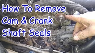 4 Ways To Remove Camshaft And Crankshaft Seals [upl. by Annail]