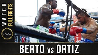 Ortiz vs Berto FULL FIGHT April 30 2016  PBC on FOX [upl. by Illa]