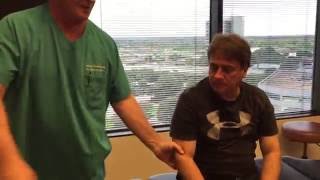 Spondylolisthesis L 5S1 Chiropractic Adjustment Decompression Helps Him More Than Anything [upl. by Gnilsia]