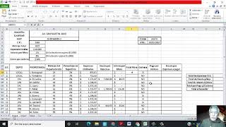 Excel Ej 30 Liquidación de Expensas [upl. by Ecirtaed699]