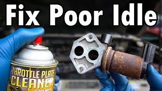 How to Fix a Car that Idles Poorly Rough Idle [upl. by Habeh]