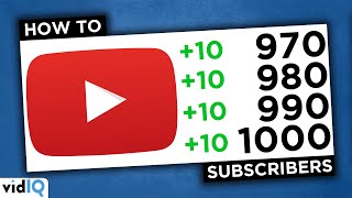 How to Get Your First 1000 Subscribers on YouTube in 2022 [upl. by Vyner]