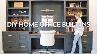 DIY Home Office Builtins part 2 [upl. by Yerg514]