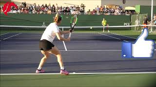 Simona Halep Forehand and Backhand in Slow Motion  WTA Tennis Technique [upl. by Feeley]