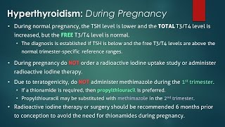 Hyperthyroidism During Pregnancy [upl. by Einwahr]