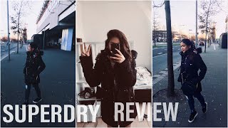 Superdry winter jacket review [upl. by Harlin]