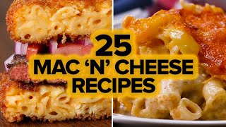 25 Mac N Cheese Recipes [upl. by Yrogreg]