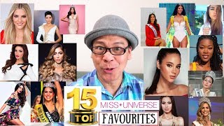 MISS UNIVERSE 2018 🌎TOP 15 August Hotpicks [upl. by Voleta604]