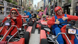 Street GoKart Tour in Tokyo Japan [upl. by Yrek]