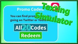 All Codes for Texting Simulator 20 Codes amp Nasa Secret Code  2019 August [upl. by Roberta410]