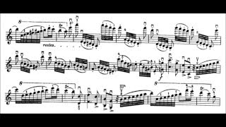 Niccolò Paganini  Caprice for Solo Violin Op 1 No 9 Sheet Music [upl. by Iadrahs564]