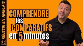 🇬🇧Comprendre le COMPARATIF en ANGLAIS en 5 MINUTES🧭 [upl. by Cirtemed78]